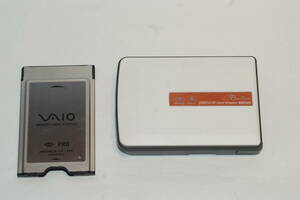 　I-O DATA USB2-PCADPG USB 2.0接続 PCカードアダプター&sony VGP-MCA10