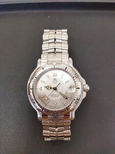 「100円スタート」タグホイヤー腕時計 稼働品　腕時計　メンズ腕時計　真贋鑑定済　紳士腕時計　ブランド腕時計　時計　タグ・ホイヤー