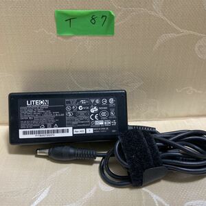 【T-87】■LITEON　型：PA-1650-01　output：19V-3.42A