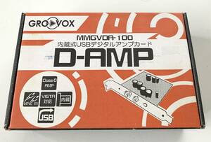 Milestone マイルストーン GROOVOX D-AMP MMGVDA-100 PC 内蔵型 USB デジタルアンプカード Class-D DAC 送料込み