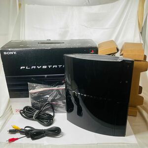 ★1円～ ジャンク ソフト読込み不可 FW3.41 SONY PS3 PlayStation3 本体 CECHB00 20GB 初期型 プレステ3 封印シール プレイステーション 