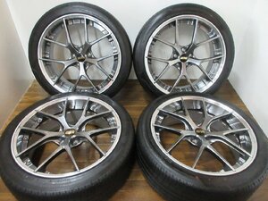 【送料無料・税込み】BBS RI-S007 20in8.5J+43 5穴PCD114.3 DP VEURO 245/40R20 30系アルファード・ヴェルファイア他