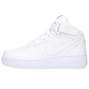 ルイヴィトン ナイキ スニーカー AIR FORCE 1 HIGH サイズ:6 モノグラムレザーハイカットスニーカー 中古 GZ11