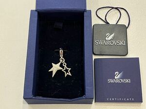 スワロフスキー チャーム 星 スター ペンダントトップ アクセサリー SWAROVSKI 【246-12】