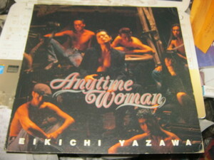 矢沢永吉 EIKICHI YAZAWA / ANYTIME WOMAN 特典LPジャケ大ポスター E.YAZAWA CAROL DIAMOND MOON