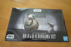 バンダイ　1/12　スター ウォーズ　BB-8 ＆ D-0　ジオラマセット　シュリンク包装未開封品