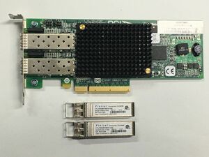 【即納/送料無料】 IBM LPE12002 Dual Port SFP 8Gbps ロープロ仕様 【中古パーツ/現状品】 (SV-I-325)