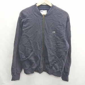 ◇ Lee Sportswear 長袖 パーカー サイズM ネイビー メンズ E