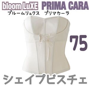 BLOOM Luxe PRIMACARA シェイプビスチェ ブライダル インナー プリマカーラ ボーテ 75 補正 下着 バスト ブルーム ドレス 式 フォト 結婚