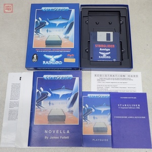 Amiga 3.5インチFD STARGLIDER RAINBIRD アミーガ 箱説付【10