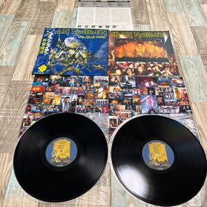 ★送料無料★レアLP★帯有レコード★Iron Maiden★ Live After Death (死霊復活)★アイアンメイデン★初回カラーブックレット付き★