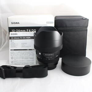 ★美品★SIGMA シグマ 12-24mm F4 DG HSM | Art A016 | Canon EFマウント #6532