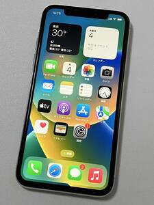 SIMフリー iPhoneX 256GB Silver シムフリー アイフォンX シルバー 銀 softbank au docomo UQ 本体 SIMロックなし A1902 MQC22J/A 99％