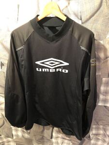 UMBRO アンブロ DESCENTE デサント トレーニングウェア ゲームシャツ サイズM ブラック　FK