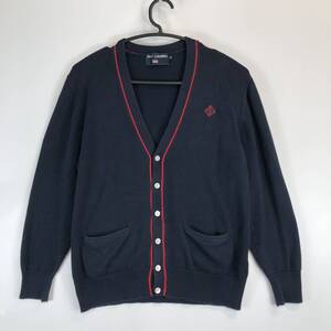 POLO SPORT Ralph Lauren ポロスポーツ ラルフローレン コットンカーディガン レディースMサイズ ダークネイビー 