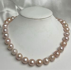 天然無調色本真珠ネックレス11mm 41cm necklace pearl パール ネックレス