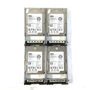 K6102264 DELL 300GB SAS 10K 2.5インチ HDD 4点【中古動作品】