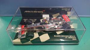 MINICHAMPS 1/43 EDITION 43 no.73 マクラーレン メルセデス MP4-21 ファン・パブロ・モントーヤ 2006 ミニチャンプス