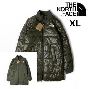 売切り【正規新品】THE NORTH FACE◆W DU NORD REVERSIBLE PARKA ジャケット リバーシブル 中綿 US限定 男女兼用(XL)カーキ 190122-25