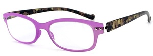 新品 老眼鏡 シニアグラス 114-7 +1.00 リーディンググラス レディース 女性用 パープル