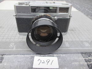 7291　　　　ＭＡＭＩＹＡ MAMIYA-SEKOR F.C. 1:1.7 ｆ=48mm レンズセット　　