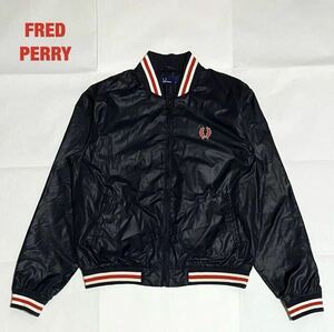 【人気】FRED PERRY　フレッドペリー　ボンバージャケット　ナイロンジャケット　メッシュ　ユニセックス　刺繍ロゴ　月桂樹ロゴ　SJ4096