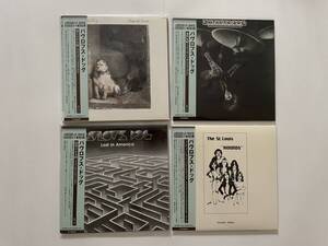 中古紙ジャケットCD パヴロフス・ドッグ 4タイトル スティーヴ・スコーフィナ ビル・ブルーフォード REOスピードワゴン Pavlov