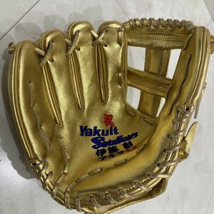 ヤクルト　プロ野球選手　実使用グローブ　支給品　TPX 硬式投手用グラブ　ゴールドグローブ　オーダー