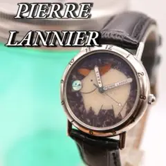 PIERRE LANNIER アニマルモチーフ ラウンド 腕時計 1039