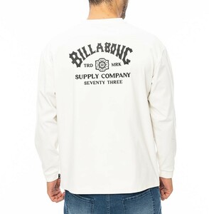 ★送料無料★2024秋冬 新品【BILLABONG/ビラボン】WARM SOFTTY LS 水陸両用ラッシュガード/ロンT CRM メンズXL BE012850