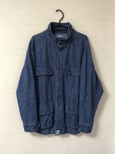 【即決】希少Sサイズ 本店限定 20SS テンダーロイン MOCK BDU DENIM JKT デニム ジャケット インディゴブルー