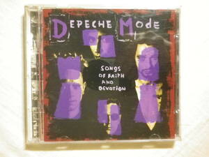 『Depeche Mode/Songs Of Faith And Devotion(1993)』(1993年発売,ALCB-740,廃盤,国内盤,歌詞対訳付,I Feel You,Walking In My Shoes)