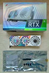 送料無料 GeForce RTX 3060 12GB GDDR6 COLORFUL iGame RTX 3060 Ultra W OC 12G 動作確認済み トリプルファンクーラー搭載モデル