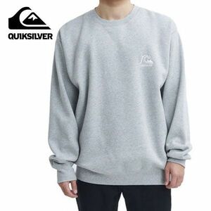 送料300円(税込)■wj829■メンズ クイックシルバー 長袖トレーナー(QPO234067) XL 9350円相当【シンオク】