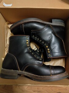 ★Slow Wear Lion（SWL）スローウェアライオン サービスシューズ ブーツ BOOTS クロムエクセルレザー 26-27cm 日本製