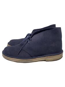 Clarks◆デザートブーツ/26cm/ネイビー/クラークス