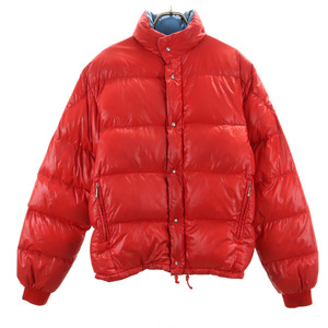 モンクレール 80s 90s フランス製 オールド アシックス ダウンジャケット S レッド MONCLER メンズ