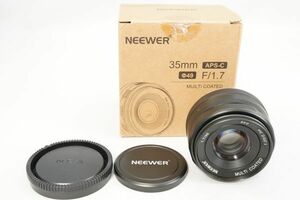 ■美品■ ニュウワーNeewer NW-E-35-1.7 35mm F1.7 Eマウント用 単焦点レンズ