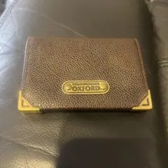 OXFORD ブラウンレザー 名刺入れ