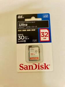 ■新品■SanDisk SDメモリーカード 32GB SDSDUL-032G-J35■匿名配送対応：送料94円～