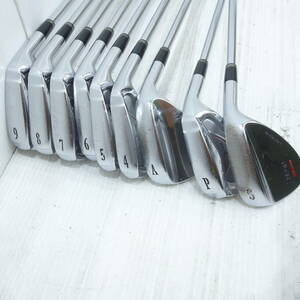 116♭SRIXON/スリクソン ZR-600 FORGED アイアン 4～9、P、S、A 9本セット ゴルフクラブ ※中古