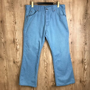 ライトオンス 70s Store Brand Boots Cut Color Denim Pants ブーツカット カラーデニム パンツ サイズ L位 s24081735