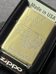 zippo 今日から俺は ゴールド 2面刻印 アニメ 希少モデル 2022年製 ケース 保証書付き