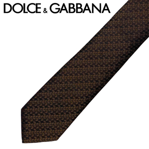 DOLCE&GABBANA ネクタイ ブランド ドルチェ＆ガッバーナ イタリア ブラウン【剣先幅：8cm】 gt147e-g0jqp-m0279