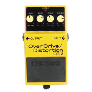 【中古】オーバードライブ ディストーション エフェクター BOSS OS-2 OverDrive Distortion ギターエフェクター