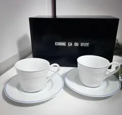 COMME CA DU MODE Cup & Saucer ペアセット