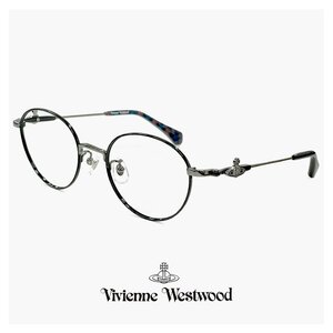 新品 ヴィヴィアン ウエストウッド レディース メガネ 40-0009 c03 48mm Vivienne Westwood 眼鏡 女性 ボストン 型 丸メガネ メタル オーブ