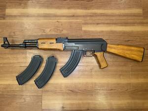 【1995】[電動ガン] 東京マルイ 次世代電動 AK47 TYPE-3 木製ハンドガード換装 ショップカスタム