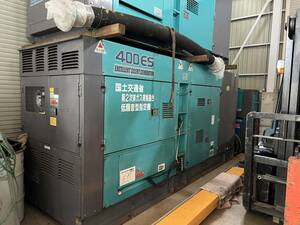 発電機 デンヨー DCA-400ESM 作動良好　400KVA　S683-E2PTAA-3