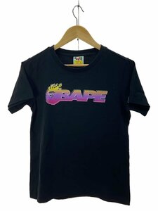 A BATHING APE◆Tシャツ/S/コットン/BLK